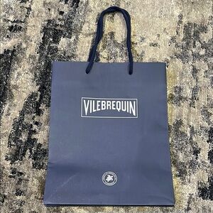 Vilebrequin Navy Blue Shopping Bag